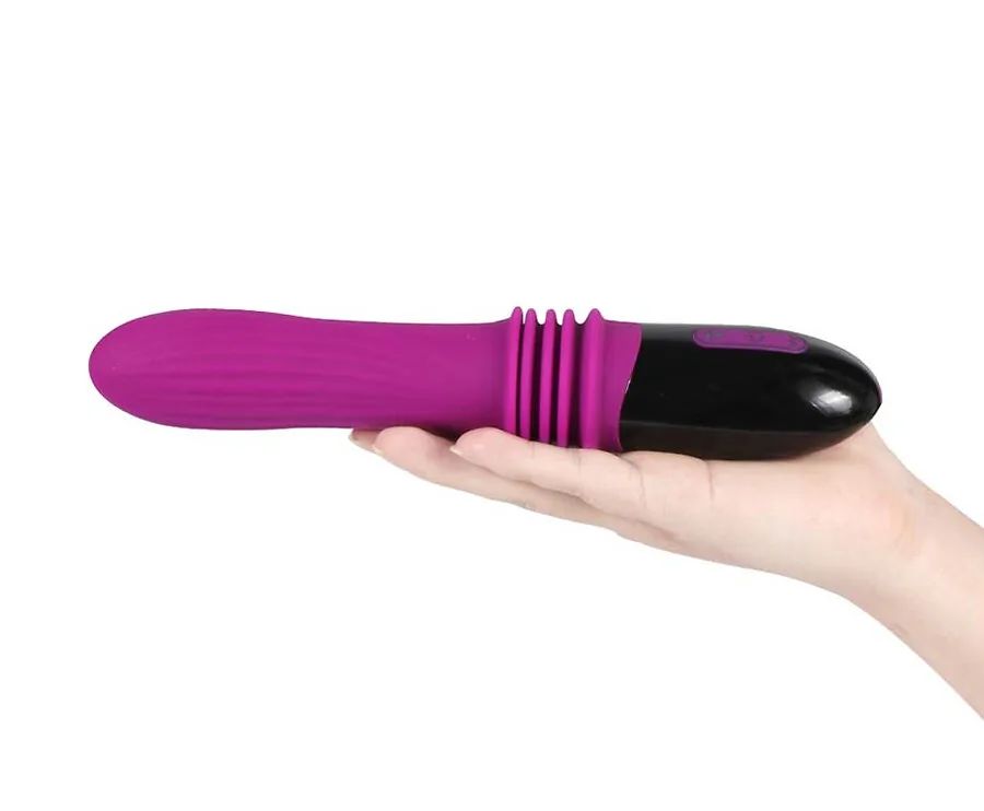 Hismith Geribbelde Stotende Vibrator - Met 10 Standen!