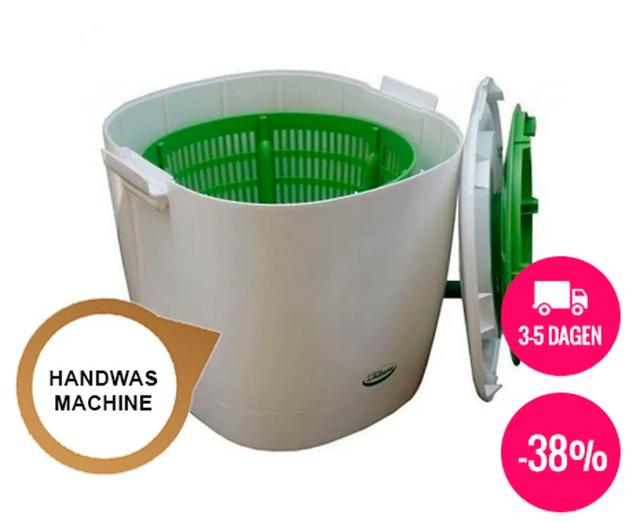 Handwasmachine met Centrifuge van Aqua Laser