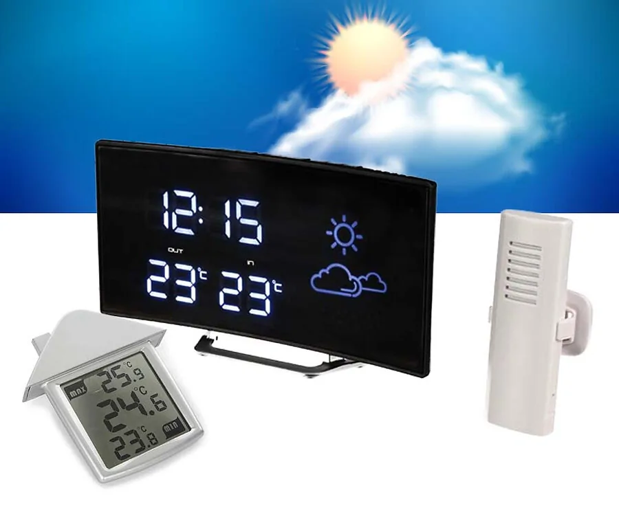 Weerstation Met Veel Opties - Keuze Uit 4 Verschillende Soorten!