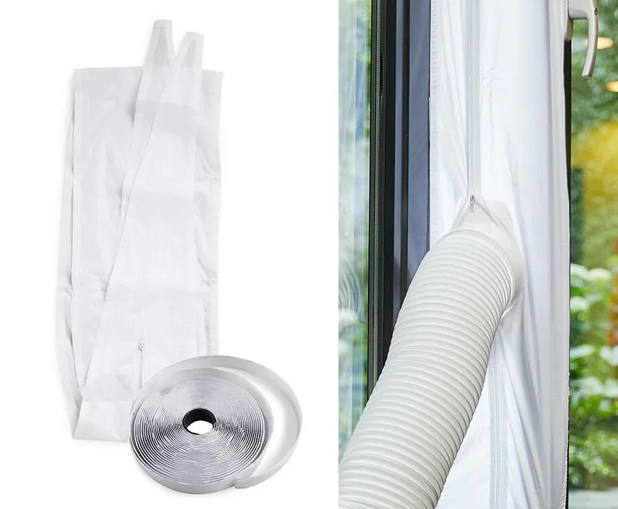 Universele Raamafdichting Voor Airco - Optimaal Rendement Van Airco's!