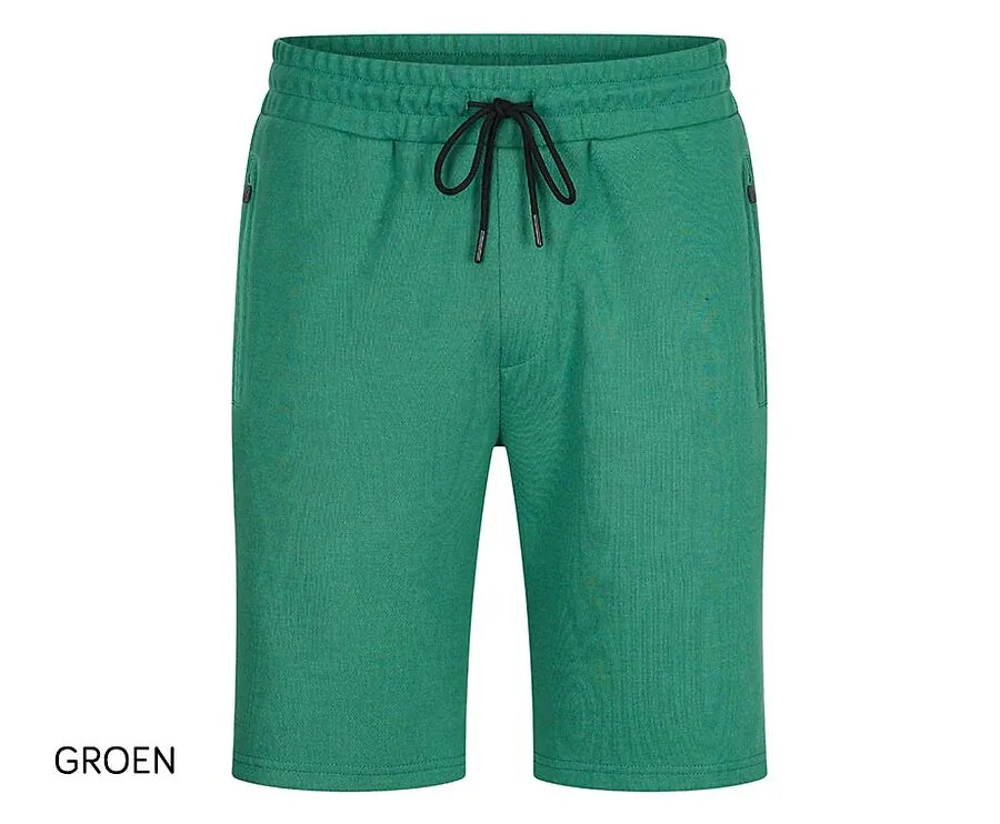 Mario Russo Pique Shorts-Groen-XL