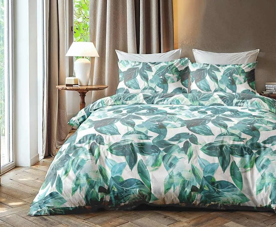 Dekbedovertrek Stylish groen 140 x 200/220 | 1-persoons