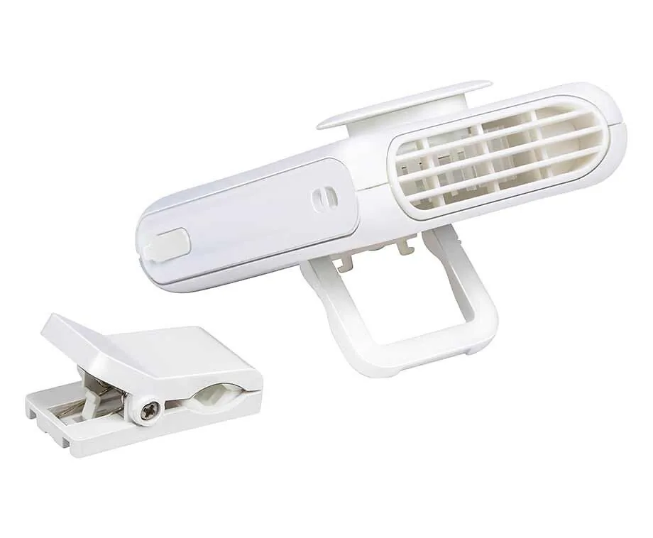 Draagbare Tailleventilator Met Clip Oplaadbaar