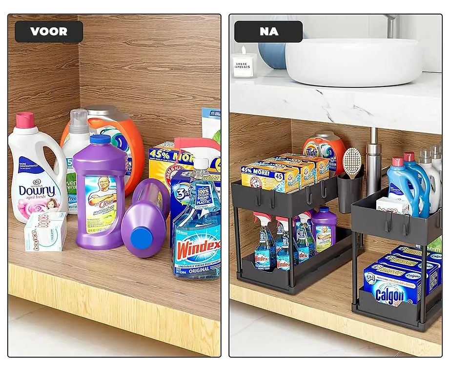 Uitschuifbare Organizer - Meer Handige Ruimte In Kastjes!