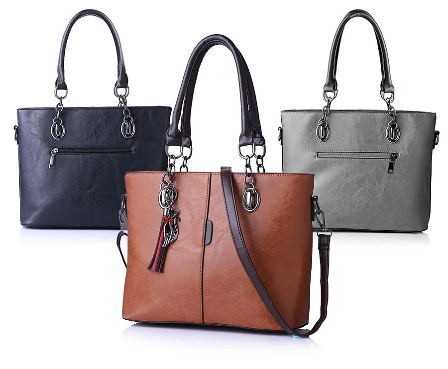 Western Nubuck Leren Tas - Verkrijgbaar In 3 Verschillende Kleuren!
