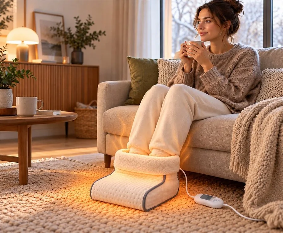 Elektrische Voetenwarmer met Afstandsbediening 100 Watt
