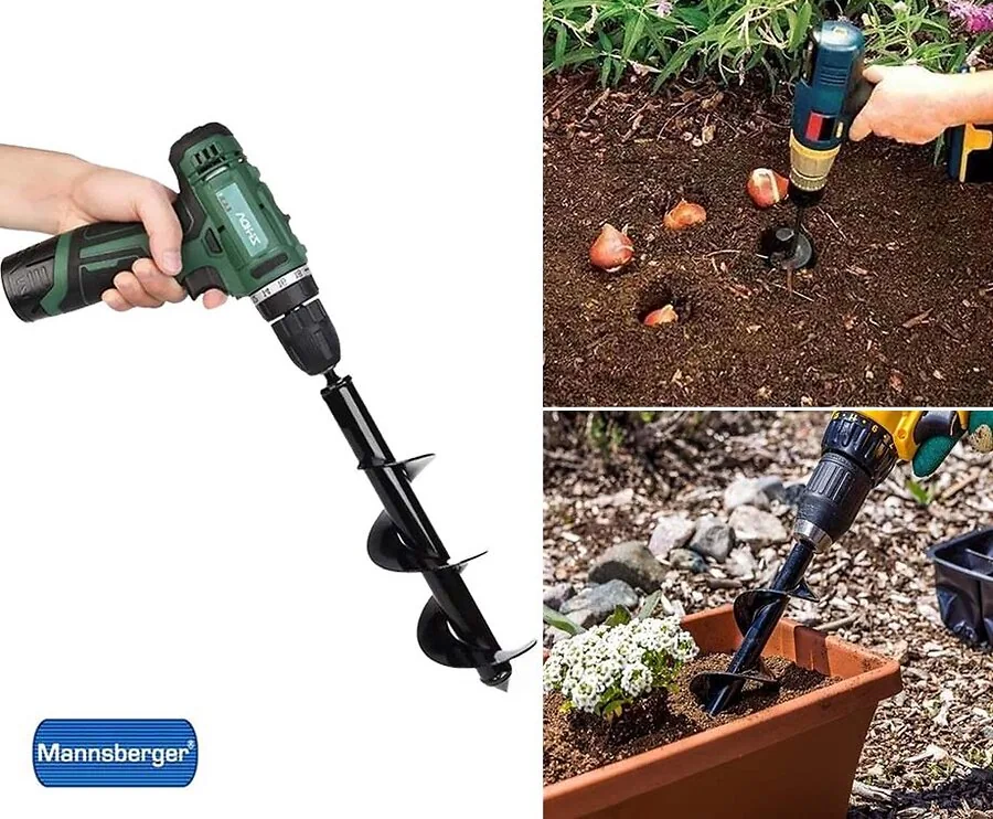 Mannsberger Grondboor - Eenvoudig Gaten Maken In de Grond!