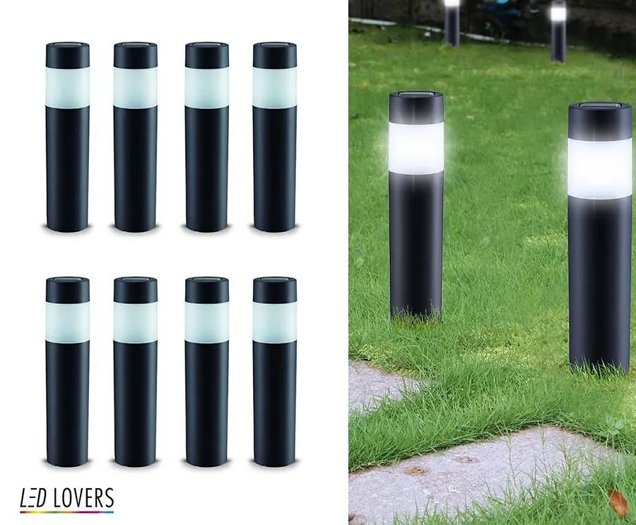 LED Lovers Solar Tuinlampen - Vandaag 4+4 GRATIS!