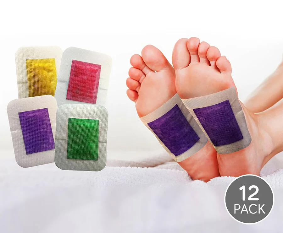 12-Pack Aroma Detox Pleisters - Voor Ontgiften En Bestrijden Van Nare Geurtjes!