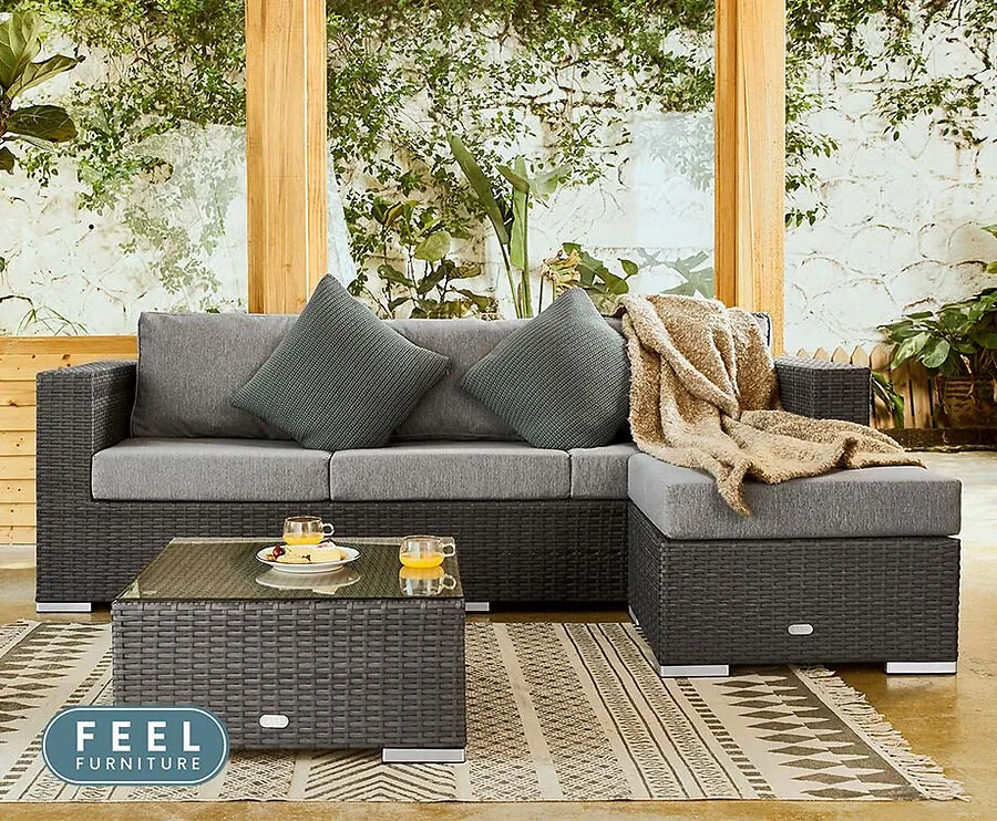 River Wicker Loungeset Standard