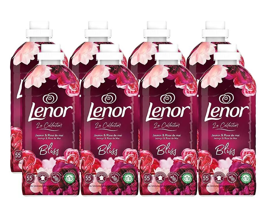 8x1155ml Lenor Wasverzachter Bliss - Goed Voor 440 Wasbeurten!