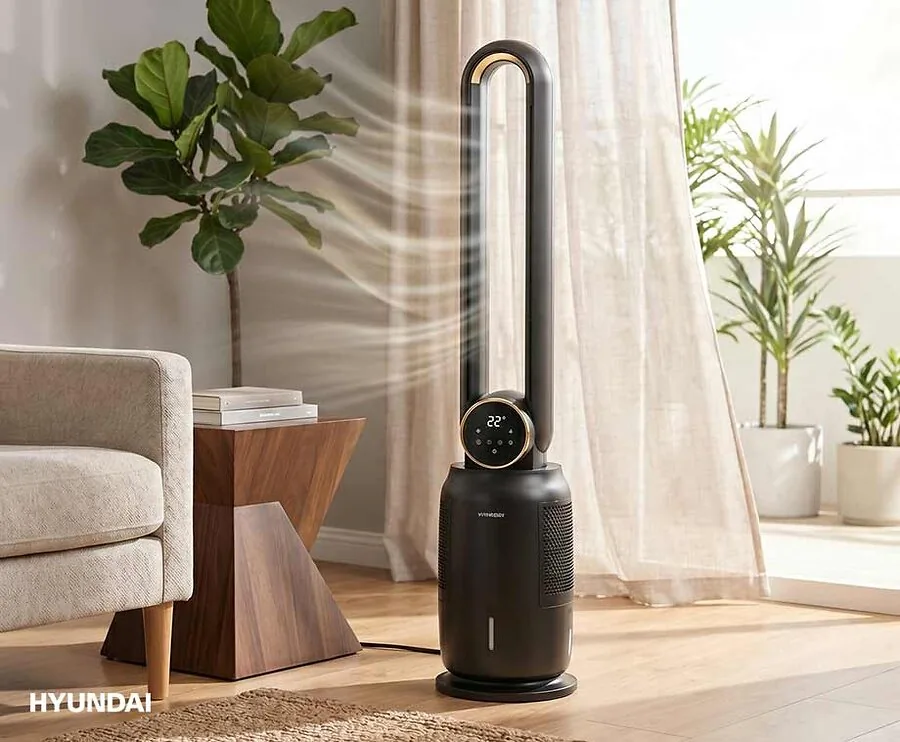 XL Bladloze Torenventilator Met Waterkoeling