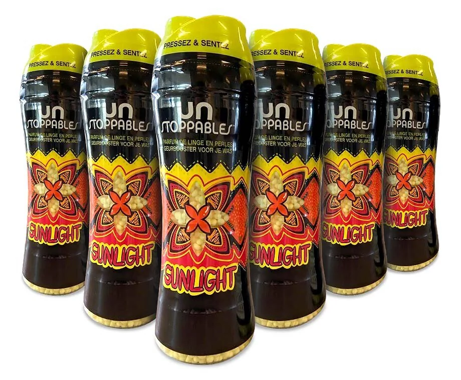 6-Pack Lenor Unstoppables 285 gr Sunlight - Geef Je Was Een Heerlijke Geurboost!