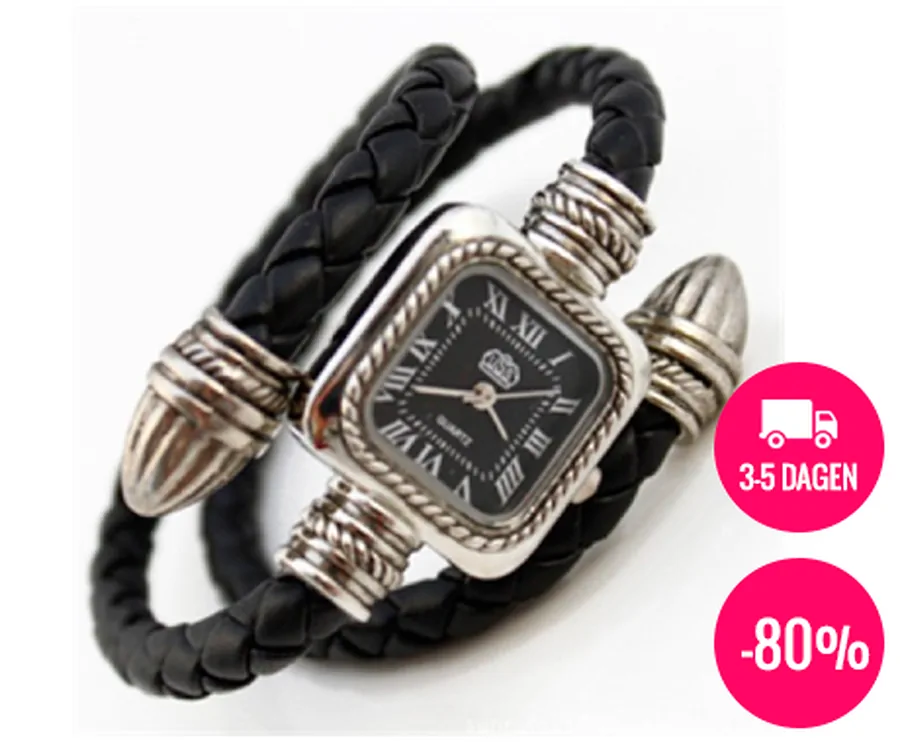 Horloge met Wikkelband 