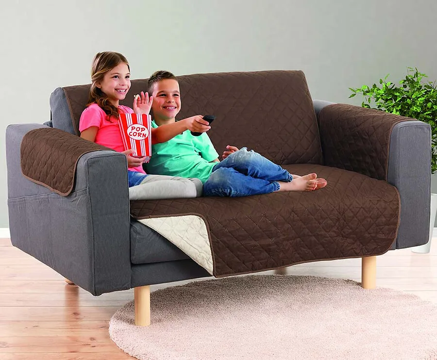 Dubbelzijdige Couch Protector XL - Houd Je Bank Als Nieuw!