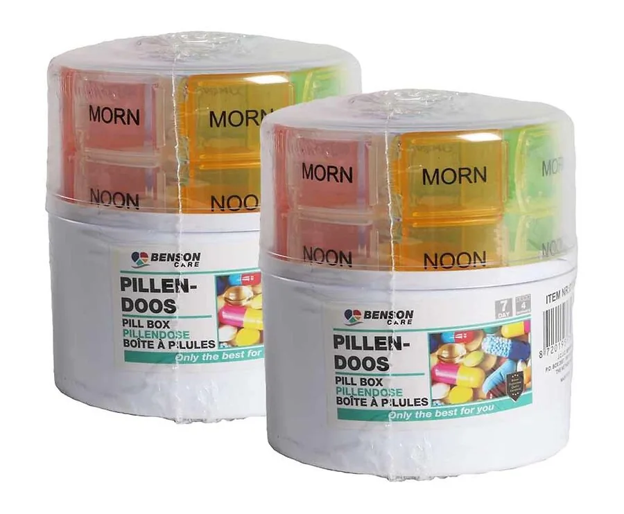 Pillendoos Voor 7 Dagen - Vandaag 1+1 GRATIS!