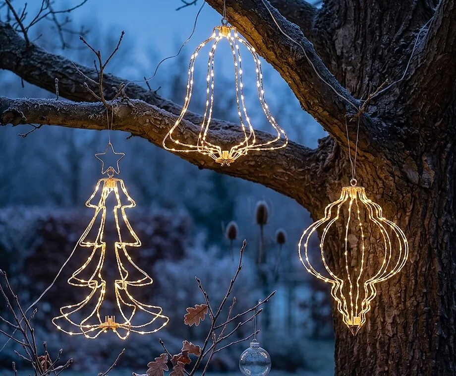 Kerstversiering Met LED Verlichting