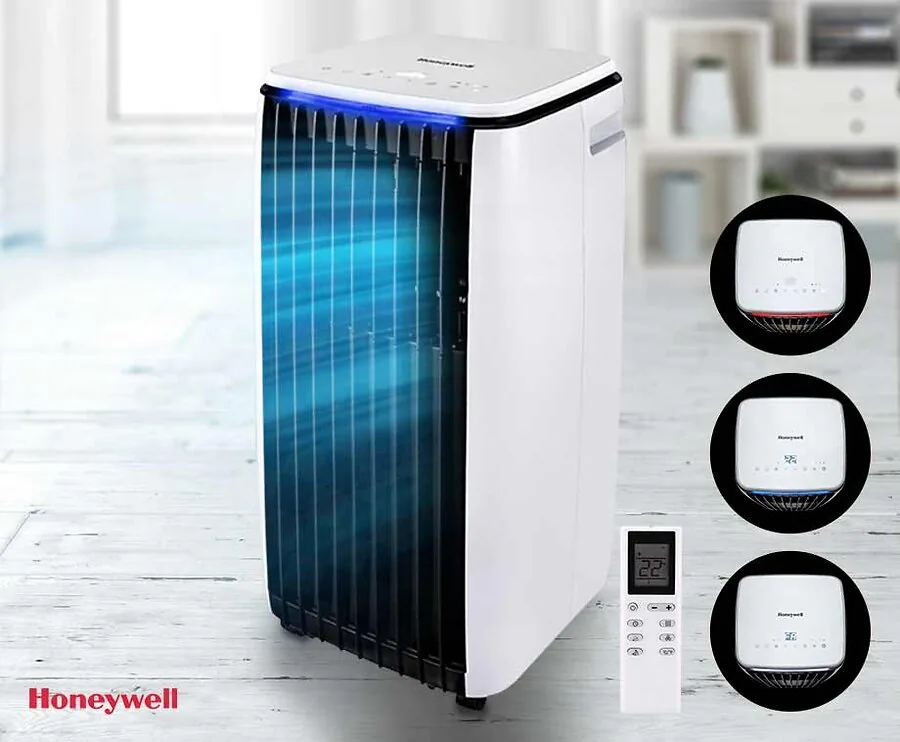 Mobiele Airco 9.000 BTU Met Verlichting - Koelt Zelfs De Warmste Kamers!