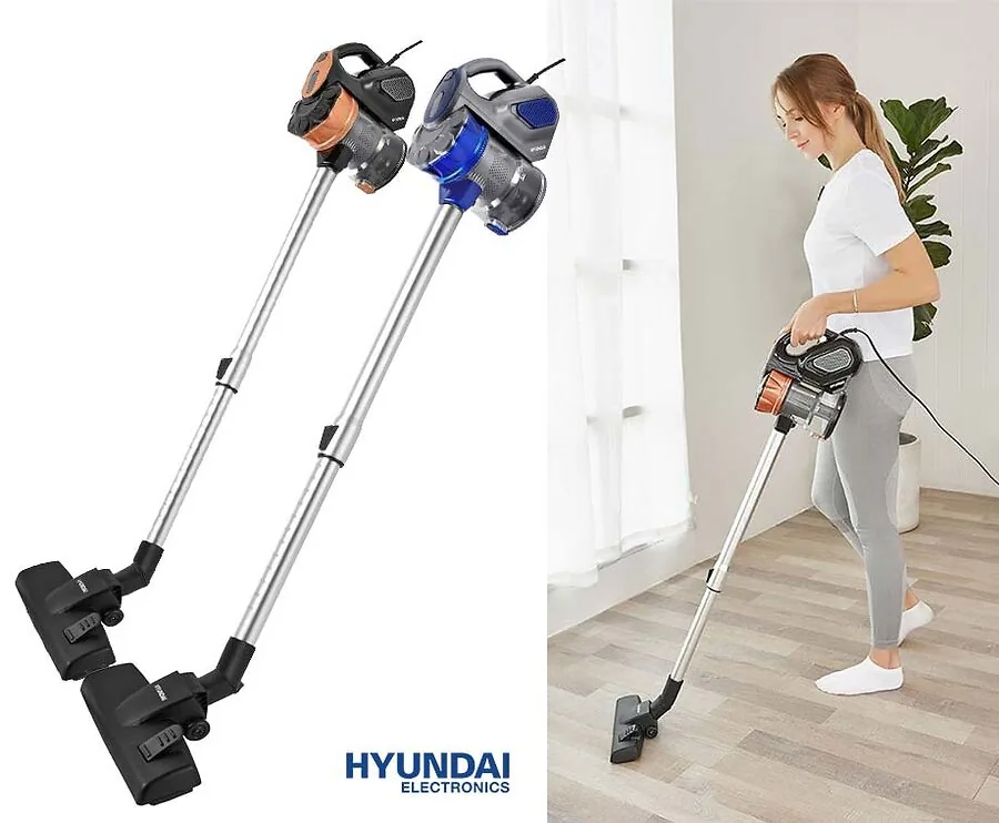 Hyundai Lichtgewicht Steelstofzuiger - Gemakkelijk Het Hele Huis Door!