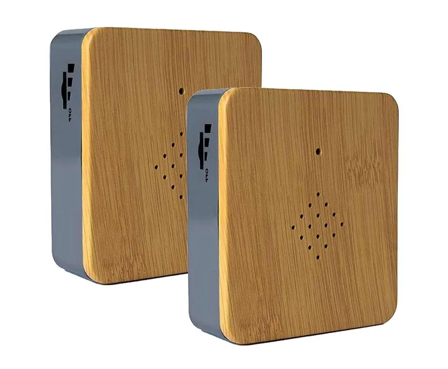 Vogelhuisje Houtlook met Sensor 2 Stuks
