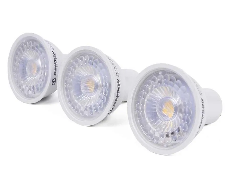 3-Pack GU10 LED Lampen 5W - Warmwit 3000K!