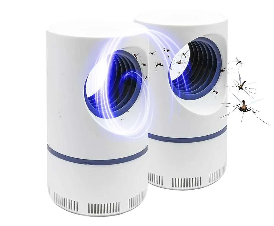 Muggenvanger met UV Lamp en Geruisloze Ventilator - Vandaag 1+1 GRATIS!