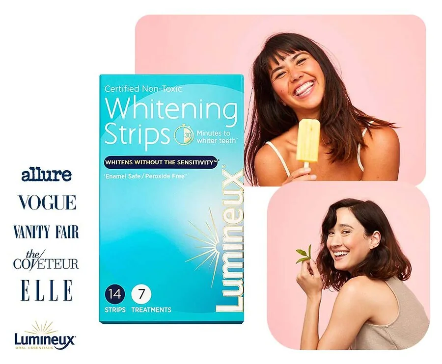 7 Behandelingen Lumineux Teeth Whitening Strips - Voor Zichtbaar Wittere Tanden!