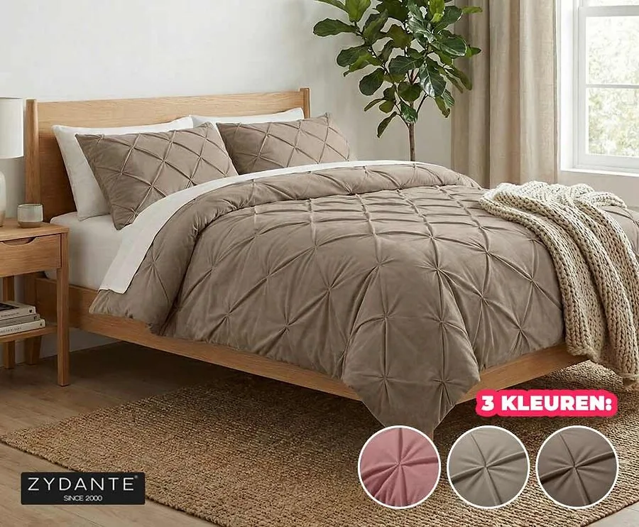 Eazy Dekbed Diamant Siersticksels - Zacht Velvet Voor Een Luxe Slaapgevoel!