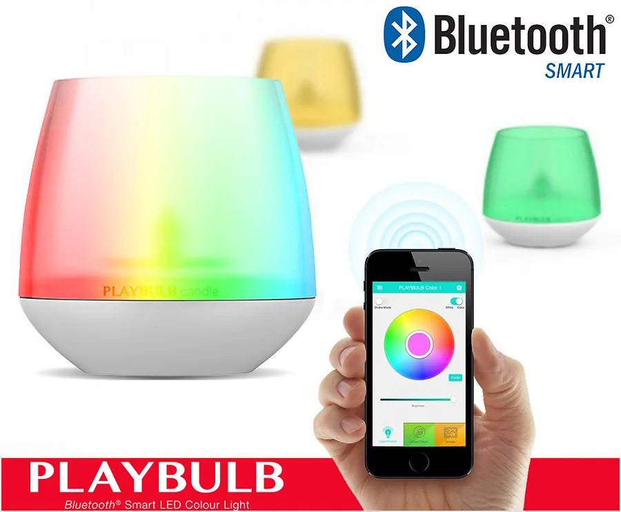 Playbulb Candle LED Met Miljoenen Kleuren - Bedien Met Gratis App Voor iPhone en Android!