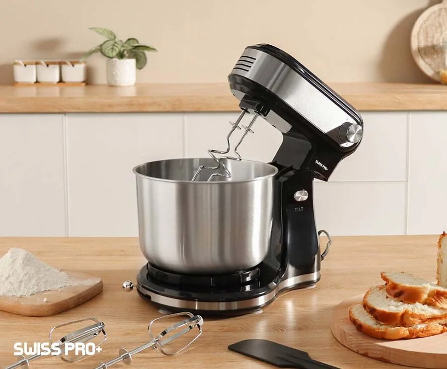Swiss Pro Keukenmachine 3,5L-Zwart