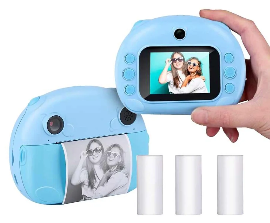 Instant Print Camera Met Thermische Printer - Print Direct Je Foto’s Zonder Inkt!