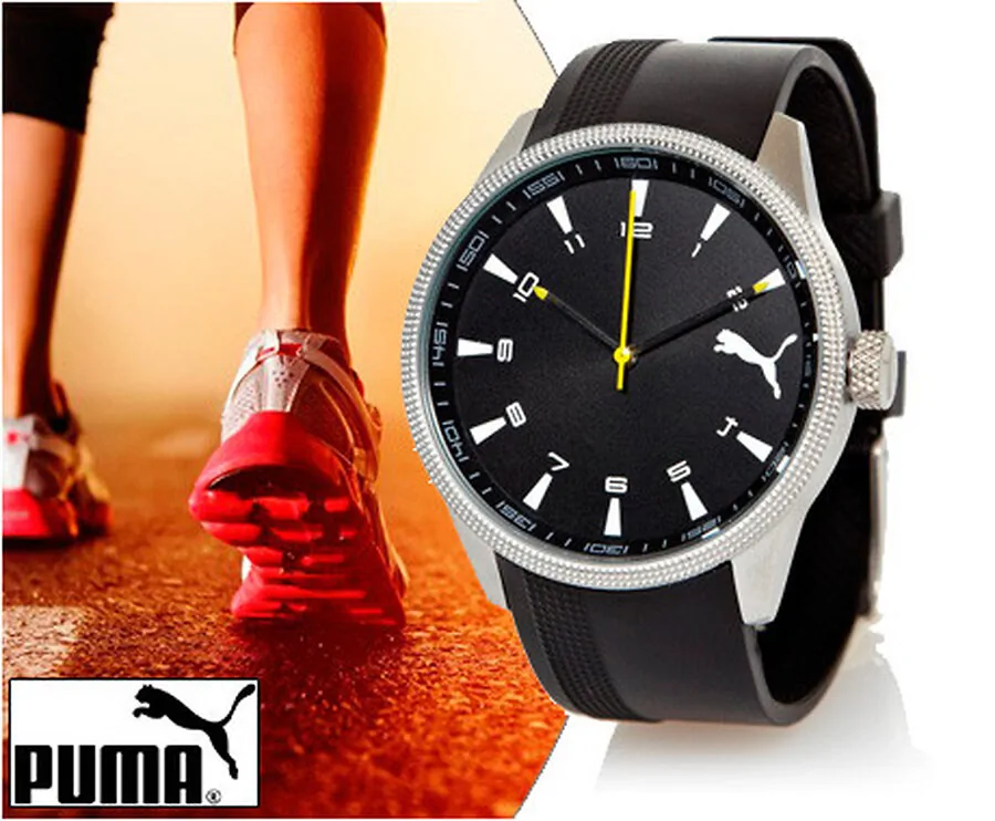 Puma Horloge Voor Mannen en Vrouwen - Kom Op Tijd en Sportief Voor De Dag!