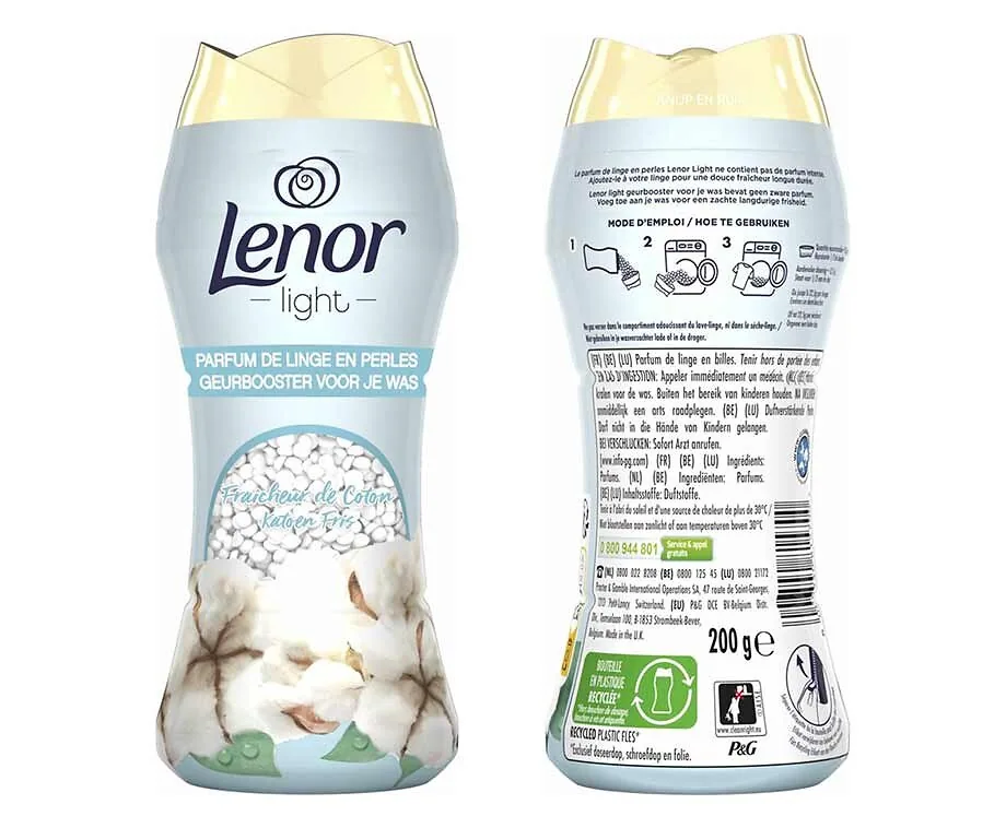 6x200 gr Lenor Geurbooster Katoenfris - Goed Voor 114 Wasbeurten!
