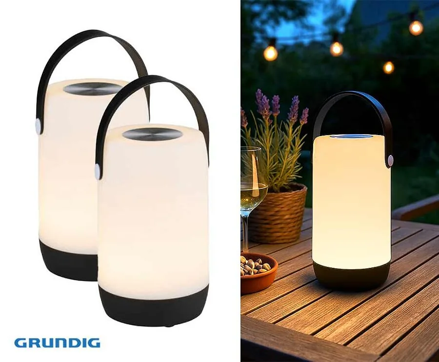 Oplaadbare LED Sfeerlamp Met Handvat