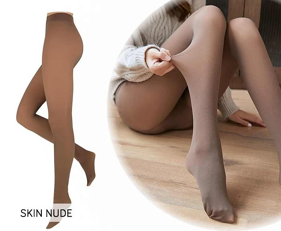 Heat Essentials Fleece Panty-Skin Nude-L/XL