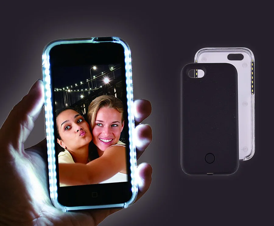 Selfie LED iPhone Case - Altijd Een Perfect Belichtte Selfie!