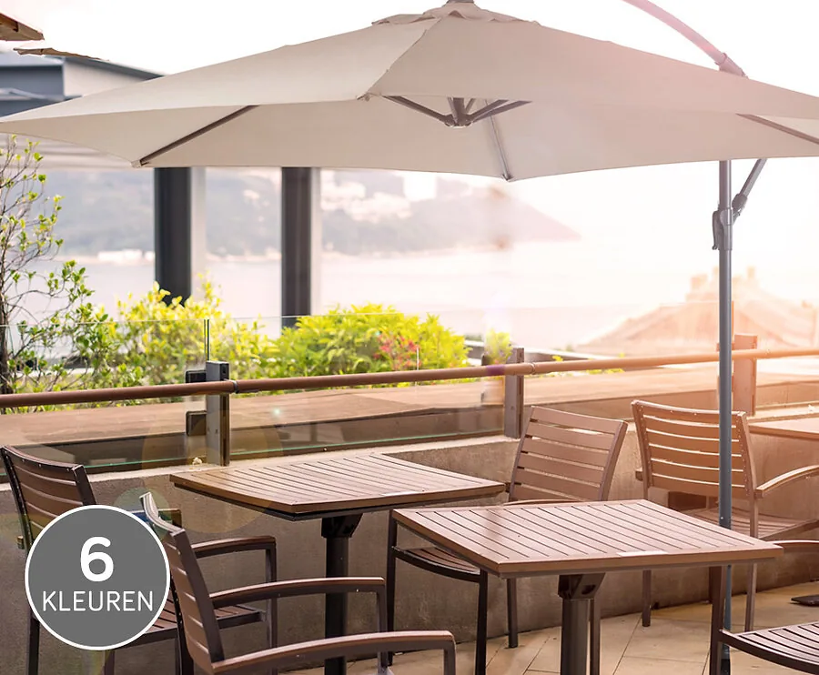 Luxe Grote Parasol Of Hangparasol - Verkrijgbaar In Diverse Kleuren!