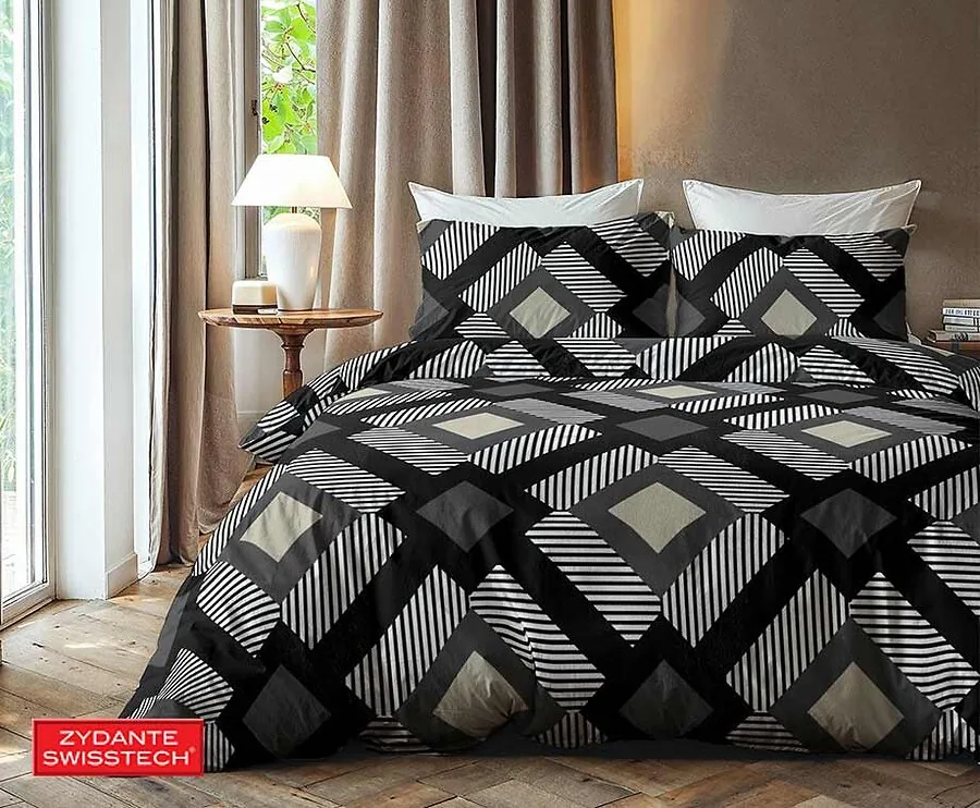 Zydante Swisstech Dekbedovertrek - Tartan - 240 x 200/220 | lits-jumeaux
