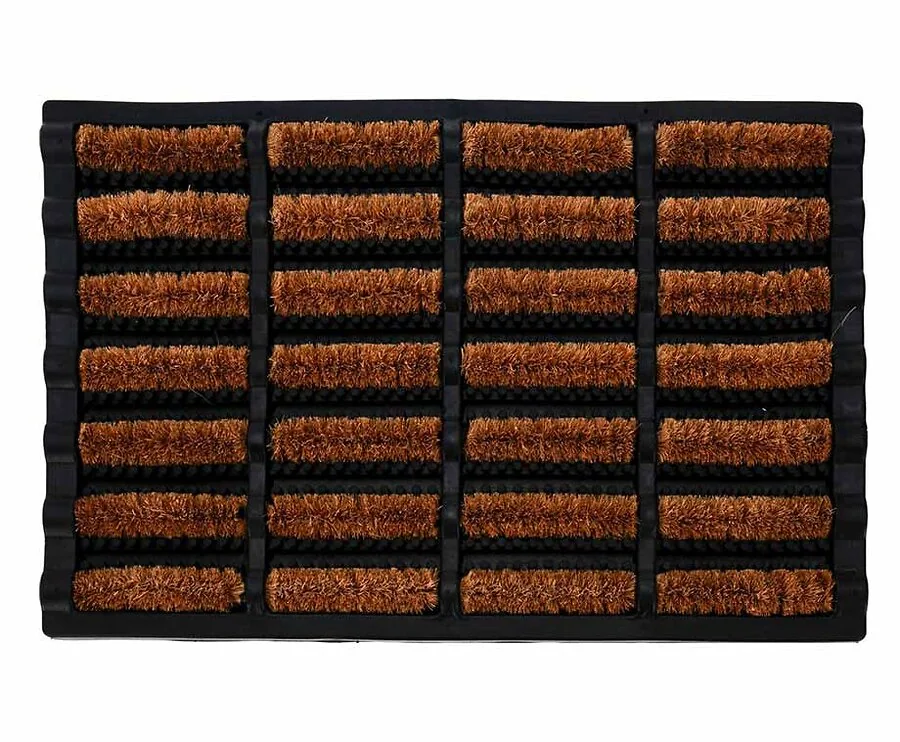 Luxe Droogloopmat Rubber En Kokos - Voor Binnen En Buiten!