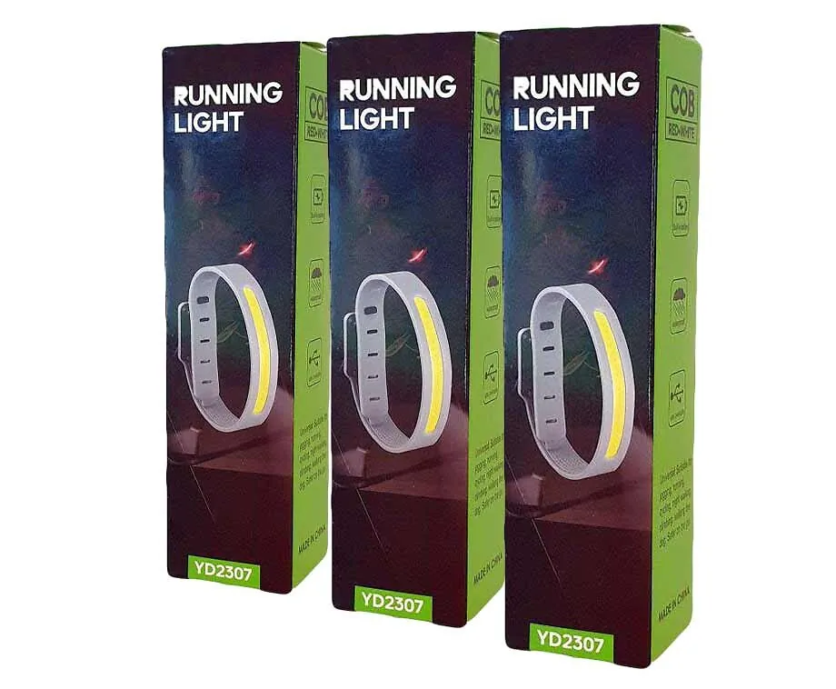 LED Verlichte Band Met Rood En Wit Licht