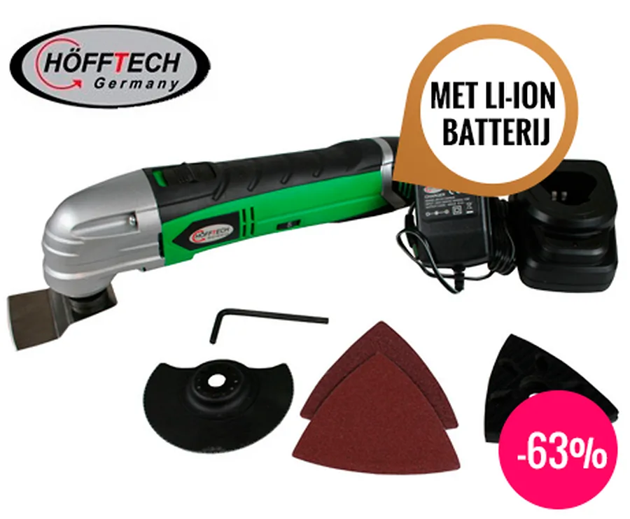 Hofftech Multitool met Li-ion Batterij