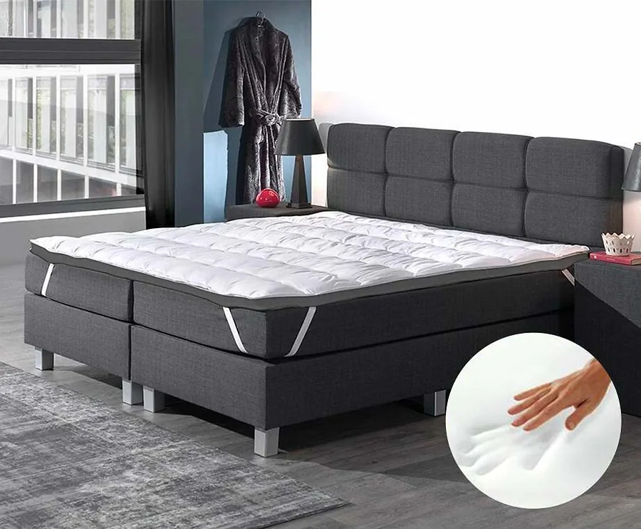 Memory Foam 3D Air Topdekmatras - Werkt Drukverlichtend Voor Een Optimale Nachtrust
