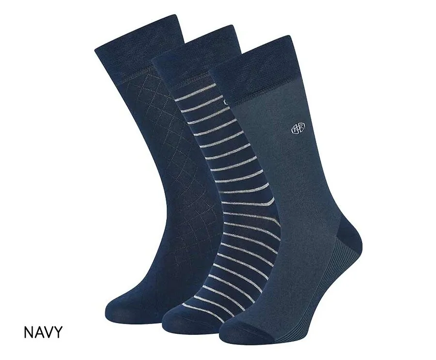 Sokken 6-Pack in Giftbox Navy 39-42