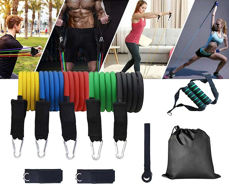 11-Delige Fitness Workoutset - Ideaal Voor Thuis Trainen!