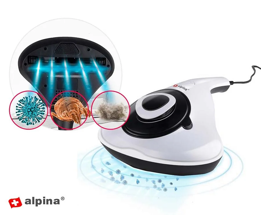 Alpina Matras- En Meubelreiniger - Met UV-licht En Vibraties!