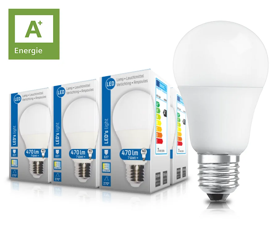10-Pack E27 LED Lampen - Ideaal Als Voorraad!