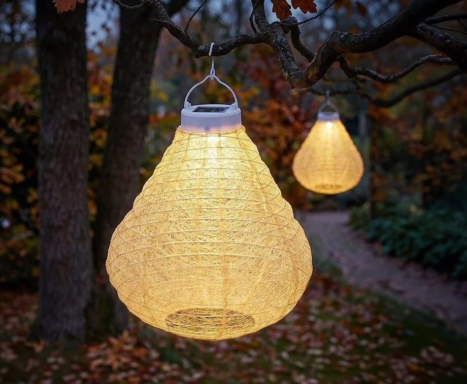 Solarlantaarn Metallic Sfeervol Tuinlicht