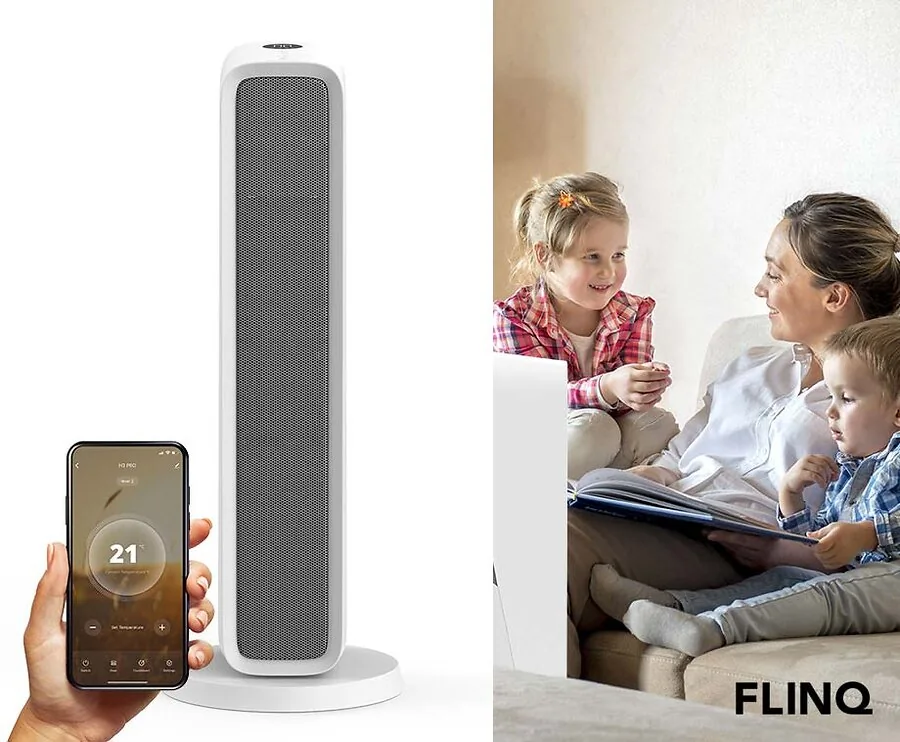 Slimme Toren Heater - Direct En Voordelig Een Aangename Warmte!
