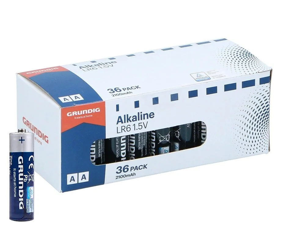 Alkaline Batterijen AA 36 Stuks