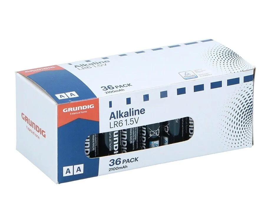 Alkaline Batterijen AA 36 Stuks